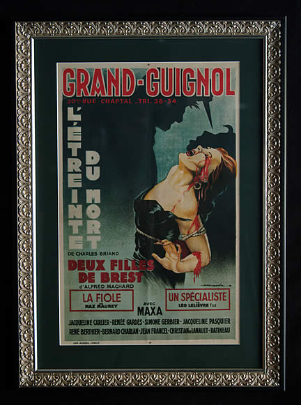 Grand Guignol poster from grandguignol.com